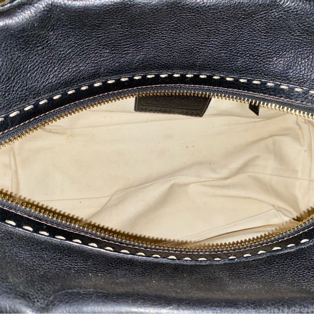 Coach Hamptons Andrea Limited Edition Black Leather Bag - Picture 10 of 10
